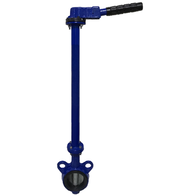 Extended stem Butterfly Valve